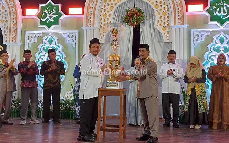 Katingan Tengah Raih Juara Umum Festival Seni Qasidah ke-X Kabupaten Katingan 2025