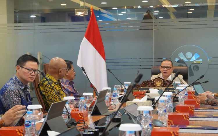 KP2MI, IBC Bahas Pelatihan 500 Ribu Pekerja Diberbagai Bidang