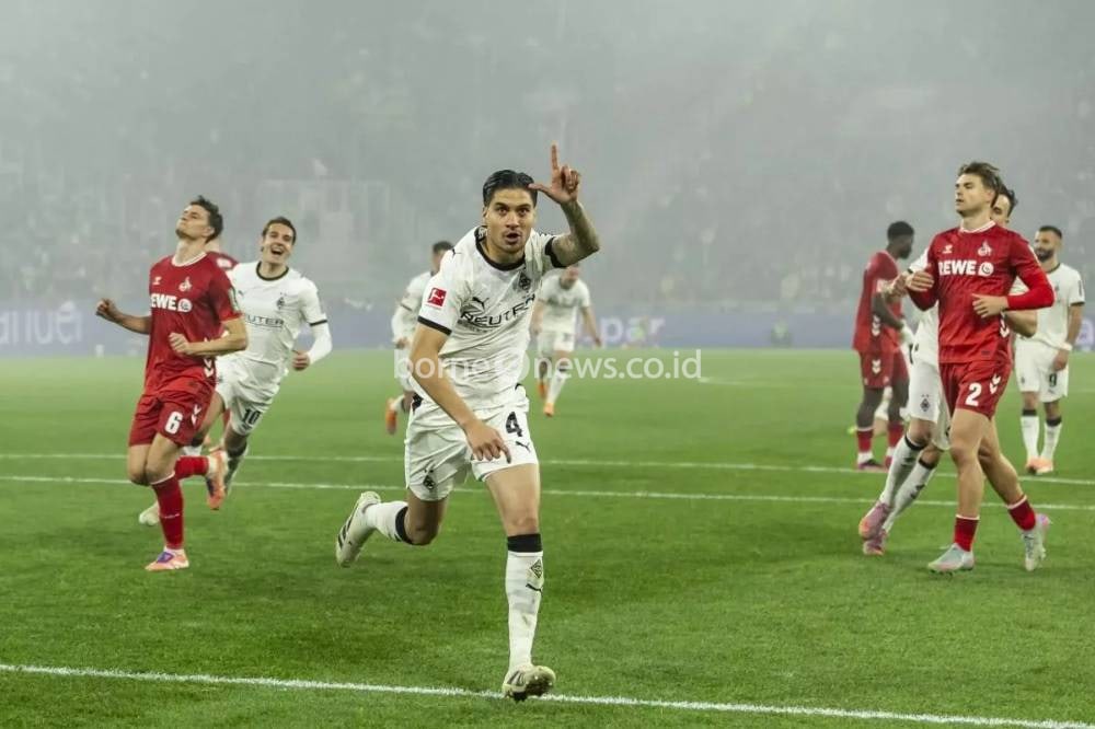 Gol Debut Kevin Diks Warnai Kemenangan Monchengladbach atas Koln