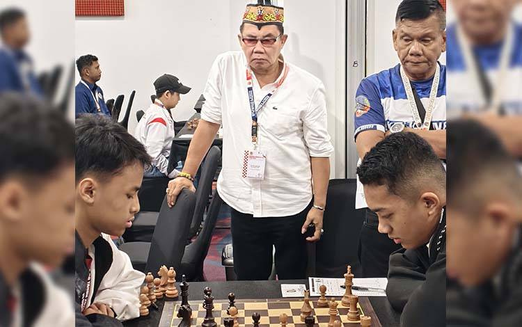 Kalteng Awali Perjuangan di Kejurnas Catur Mamuju 2025 dengan Hasil Campuran