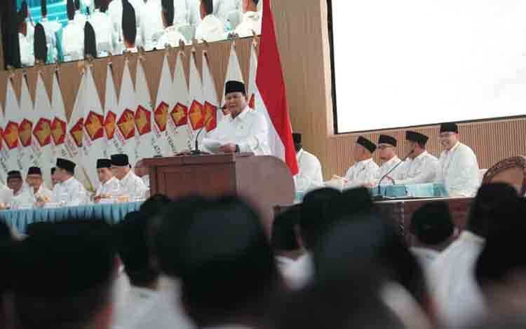 Prabowo Ingatkan Kader Gerindra Berbuat Terbaik untuk Bangsa