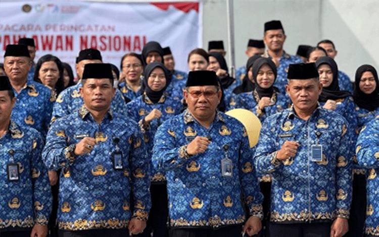 Kanwil Ditjenpas Kalteng Gelar Upacara Peringatan Hari Pahlawan, Tumbuhkan Semangat Perjuangan