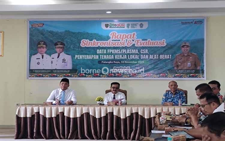 Pemprov Kalteng Tegaskan Kewajiban Plasma 20 Persen Harus Direalisasikan