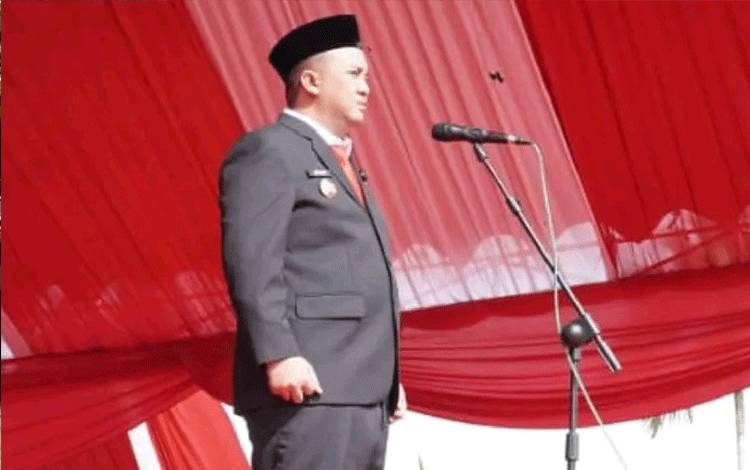 Bupati Lamandau Pimpin Upacara Peringatan Hari Pahlawan