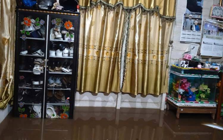 Banjir Rob Kembali Landa Kahayan Kuala, Camat Imbau Warga Waspada