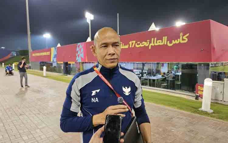 Nova Arianto Bersyukur Bisa Dampingi Timnas Raih Kemenangan Pertama