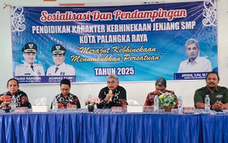 Disdik Palangka Raya Gandeng Densus 88 dalam Pendidikan Karakter Kebhinekaan di SMP