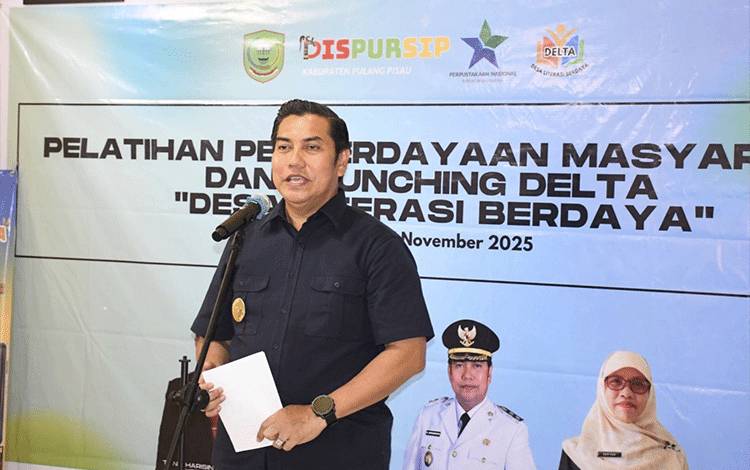 Wabup Pulpis Buka Pelatihan Pemberdayaan Masyarakat Desa