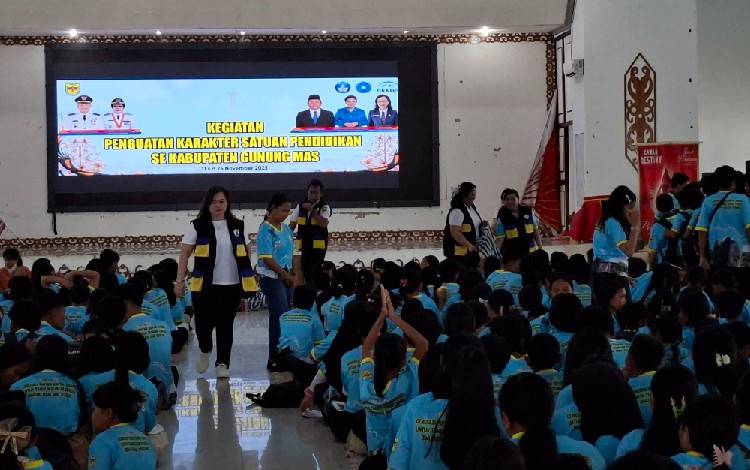Pemkab Gunung Mas Gelar Penguatan Karakter Satuan Pendidikan Sukeskan Tambun Bungai Cerdas