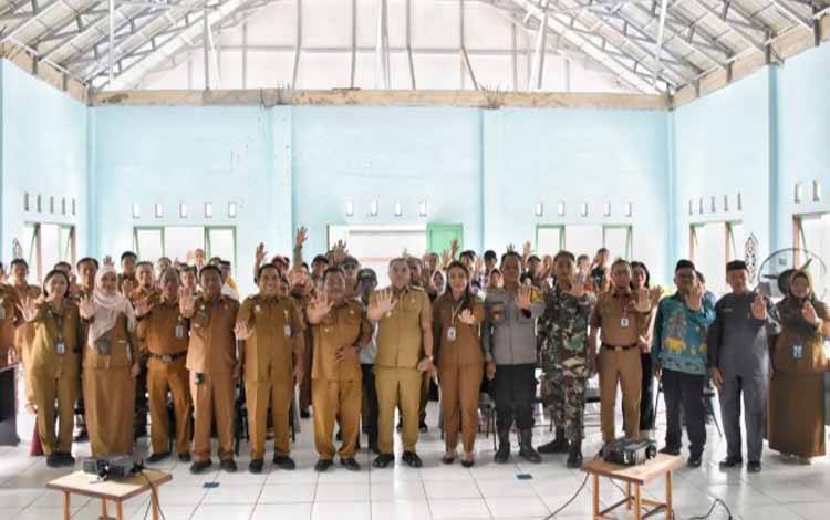 Desa Bungai Jaya di Kapuas Dinilai Jadi Percontohan Desa Antikorupsi Kalteng 2025
