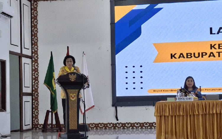 Efrensia Beberkan Kegiatan TPPS Gunung Mas Sebagai Upaya Turunkan Angka Stunting