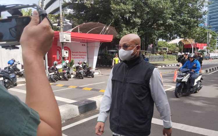 Sestama Baznas Subhan Cholid Pilih Bungkam Usai Diperiksa KPK