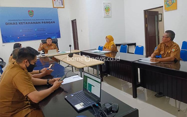Dinas Ketahanan Pangan Kalteng Perkuat Koordinasi Pemantauan Harga dan Stok Beras
