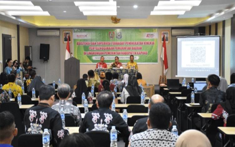 Pemkab Kapuas Perkuat Penyusunan LPPD dan Kapasitas Aparatur