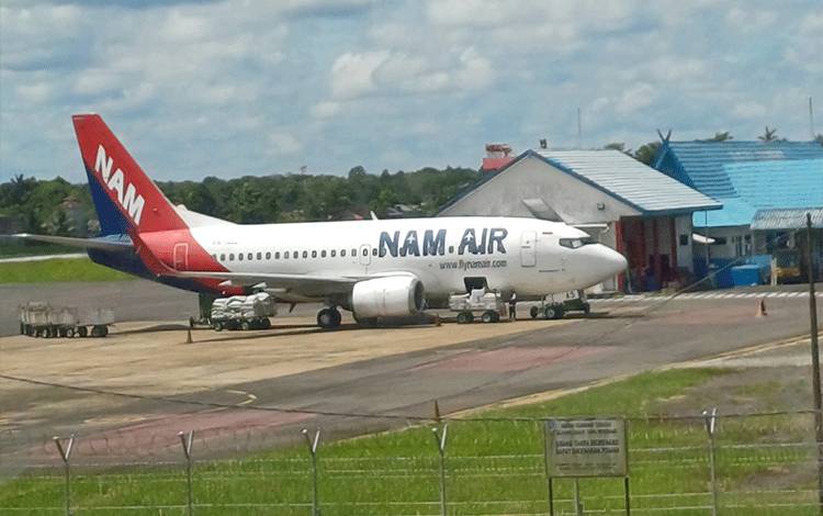 Libur Nataru, Tiket Pesawat di Sampit Turun 13 Persen