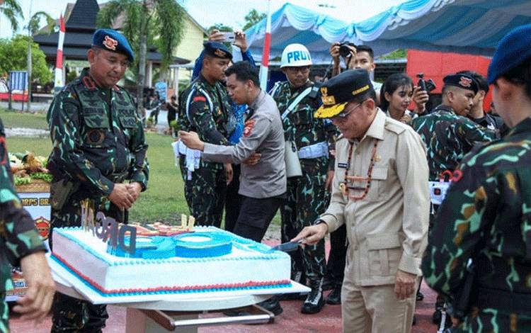 Agustiar Sabran Apresiasi Dedikasi Brimob dalam Tugas Keamanan dan Kemanusiaan