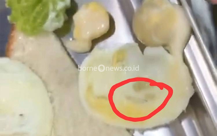 Siswa di Kotim Temukan diduga Belatung di Menu MBG