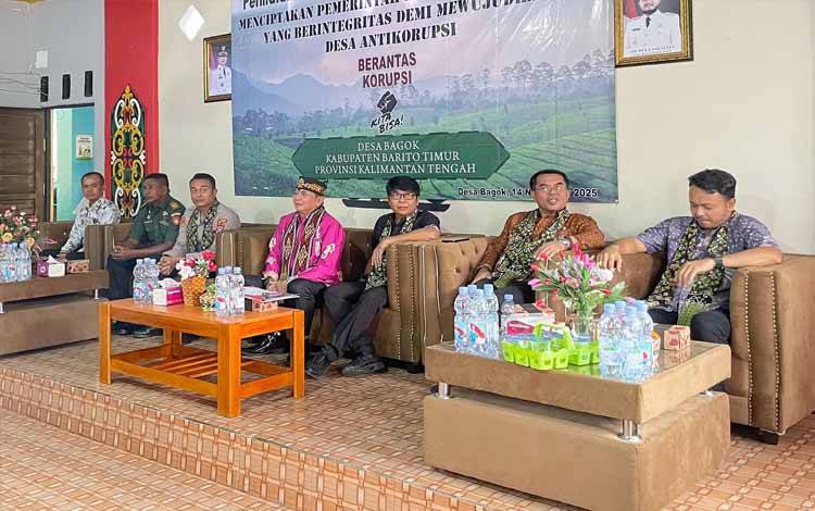 Desa Bagok Wakili Barito Timur dalam Penilaian Percontohan Desa Antikorupsi 2025