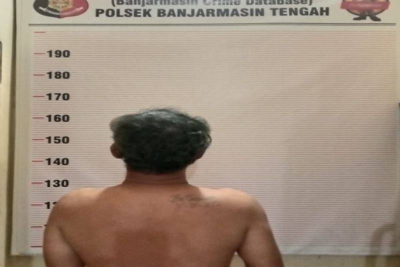 Polsek Banjarmasin Tengah Bekuk Juru Parkir Curi Motor Ojek Online