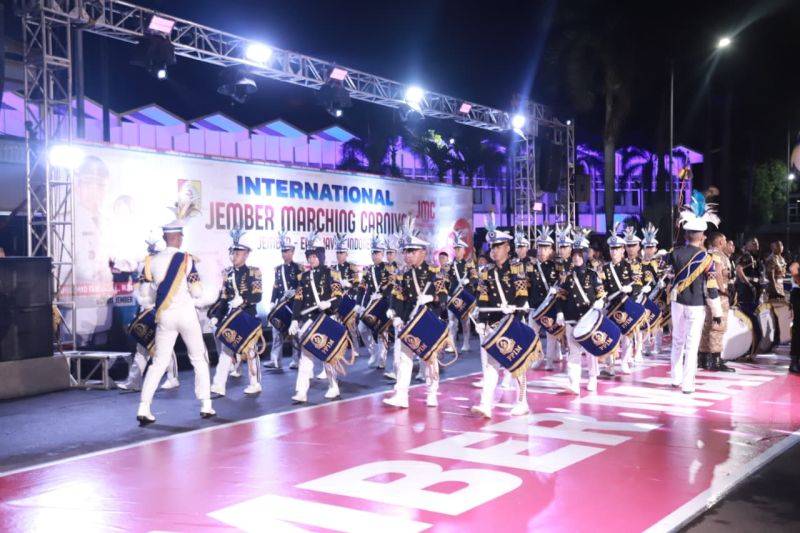 International Jember Marching Carnival Dihadiri Tim Peserta Filipina