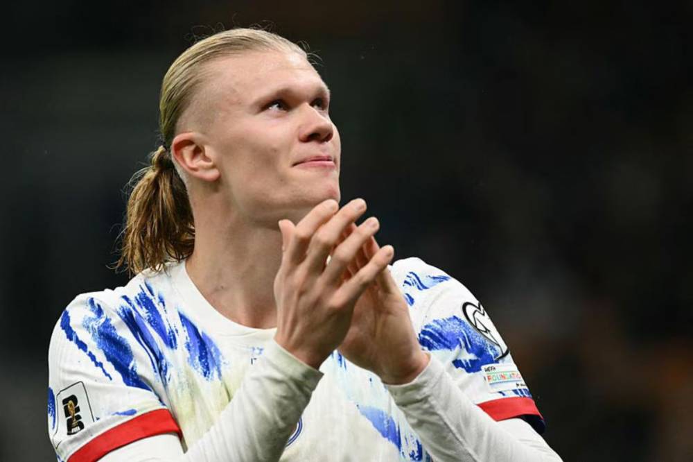 Erling Haaland Lega Bawa Norwegia Lolos ke Piala Dunia