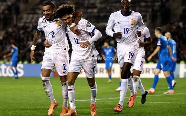 Kualifikasi Piala Dunia 2026: Prancis Tekuk Azerbaijan, Ukraina Atasi Islandia