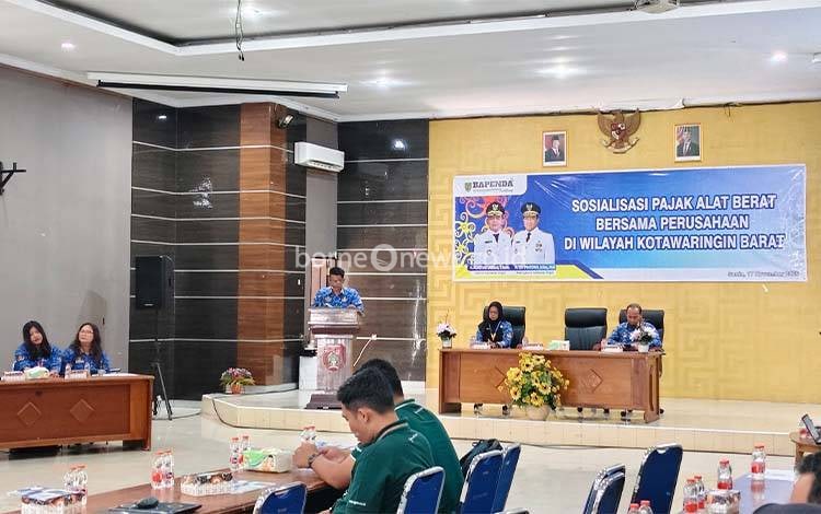 Bapenda Kalteng Sosialisasi Pajak Alat Berat di Kobar, Perusahaan Diminta ini