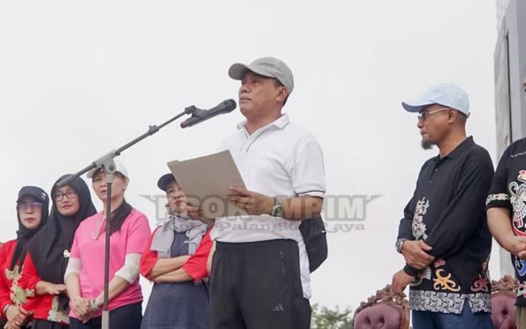 Wakil Wali Kota Palangka Raya Ajak Masyarakat Tingkatkan Kesadaran Kesehatan Demi Indonesia Emas 2045