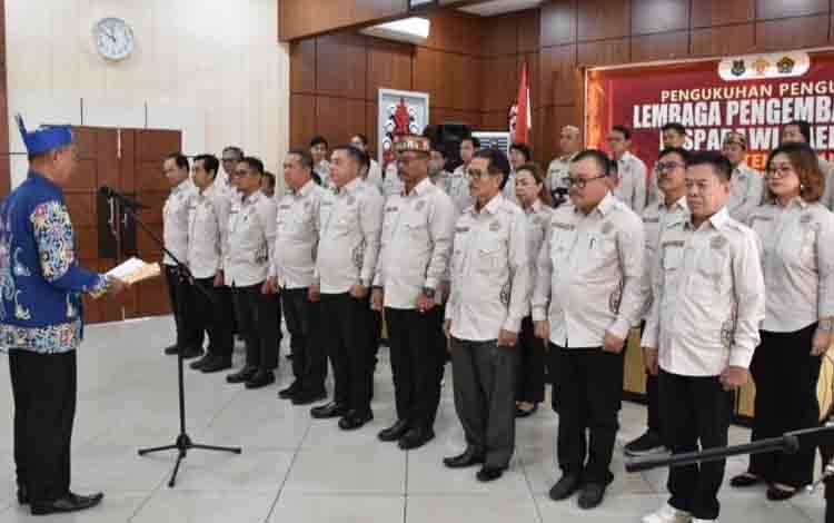 Pengurus Pengembangan Pesparawi Kapuas 2024-2029 Resmi Dikukuhkan