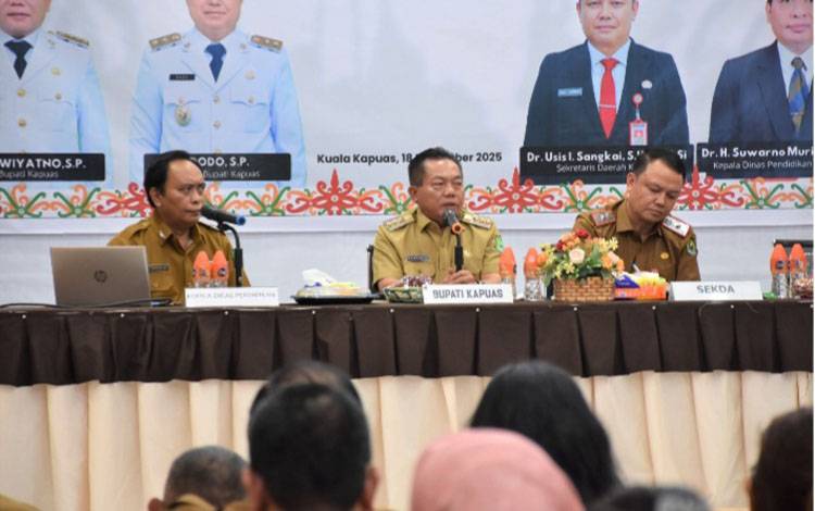 Bupati Kapuas Soroti Penyebaran Guru, Harus Proporsional dengan Jumlah Siswa