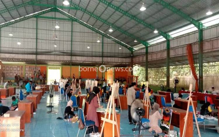 Hari Kedua Lomba Seni Kaligrafi Alquran MTQH XXXIII Kalteng Berjalan Lancar