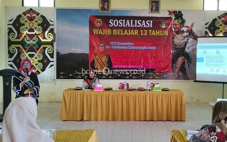 Bunda PAUD Kotawaringin Barat Gencarkan Sosialisasi Wajib Belajar 13 Tahun di Enam Kecamatan