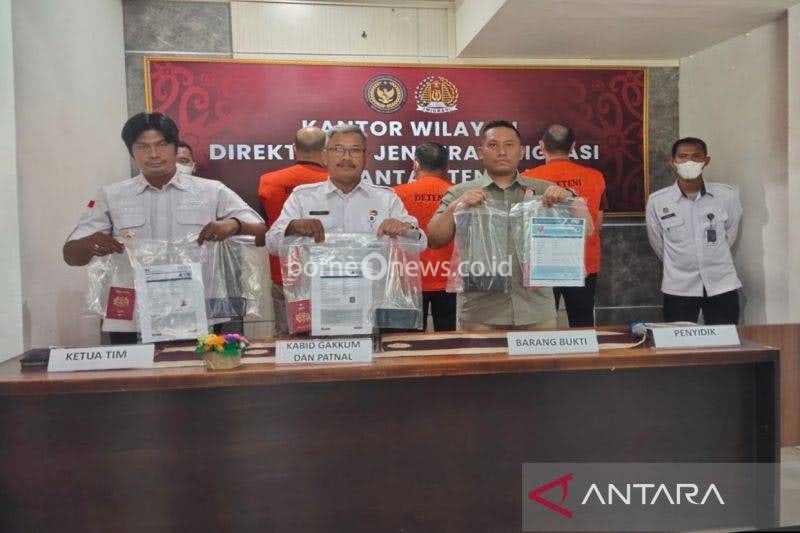Imigrasi Kalteng Tindak Tiga WNA Malaysia Langgar Aturan Izin Tinggal