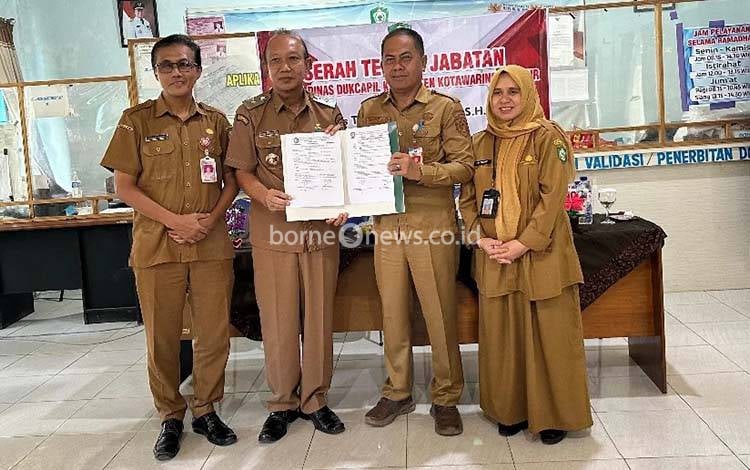 Disdukcapil Kotim Beri Angin Segar, Kadis Baru Janji Program Pembenahan Adminduk