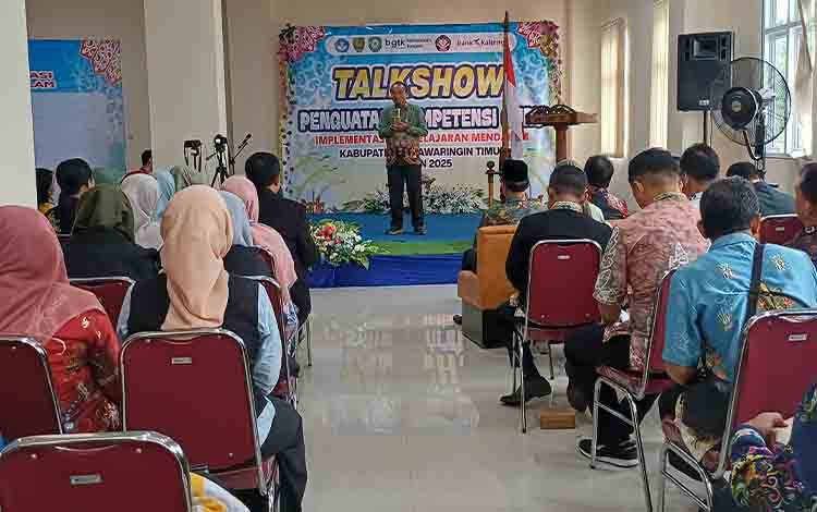BGTK Kalteng Dorong Pelatihan Calon Kepala Sekolah Lewat APBD dan APBN
