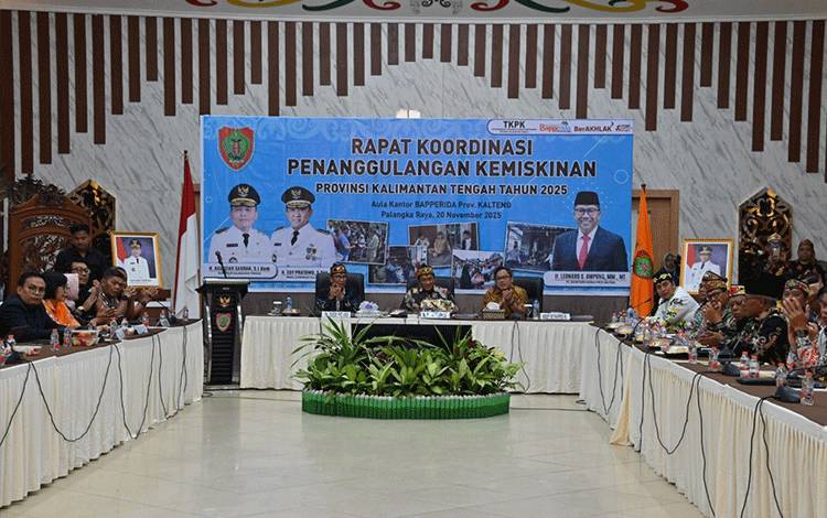 Wagub Soroti Penurunan Tingkat Kemiskinan di Kalteng