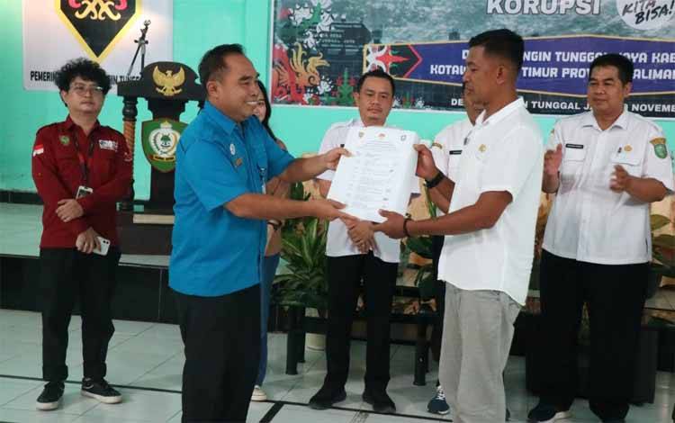 Desa Beringin Tunggal Jaya Kotim Raih Predikat Istimewa pada Penilaian Desa Antikorupsi 2025