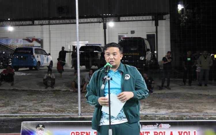 Bupati Lamandau Buka Open Turnamen Bola Voli Bupati Cup 2025