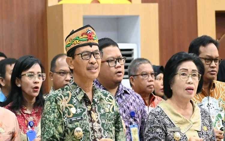Wakil Bupati Lamandau Paparkan Program Pengentasan Kemiskinan di Rakor Provinsi