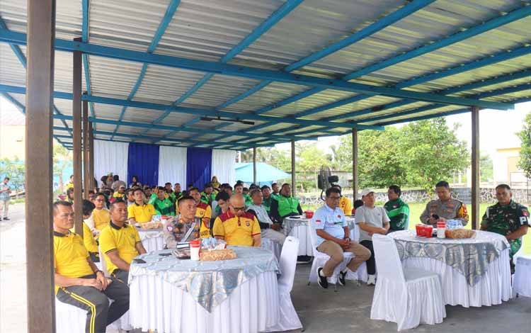 Pererat Silaturahmi, Kapolres Kobar Gelar Coffee Morning Bersama Komunitas Ojol