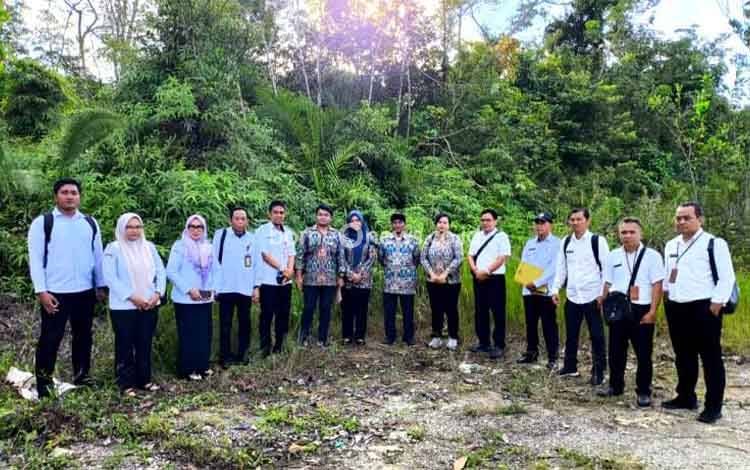 Kantah Barito Utara Dampingi Pengecekan Aset Tanah untuk Pembangunan Sekolah Rakyat di Kelurahan Jingah