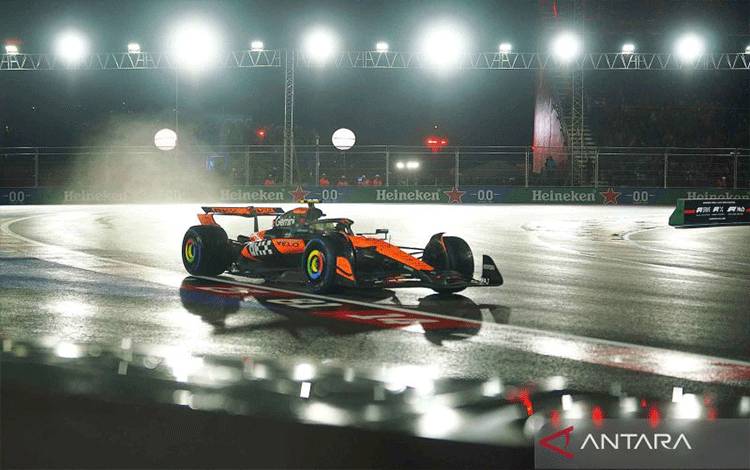 Starting Grid GP Las Vegas: Norris Terdepan, Verstappen Kedua