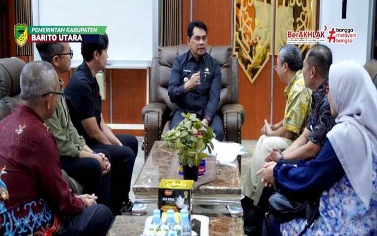 Perkuat Sinergi Program JKN, Deputi Wilayah VIII BPJS Kesehatan Audiensi dengan Bupati Barito Utara