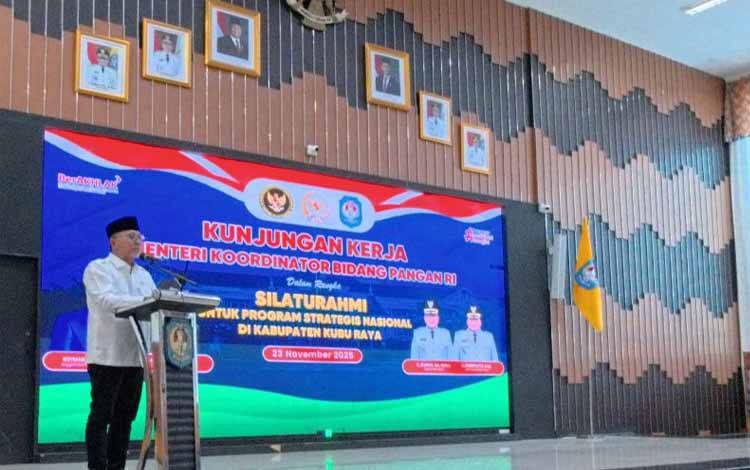 Menko Pangan Ajak Sukseskan MBG sebagai Penggerak Ekonomi Rakyat