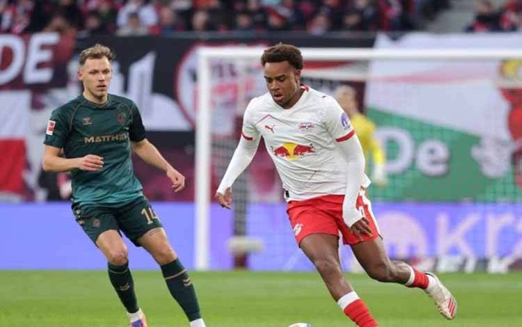 RB Leipzig Kalahkan Werder Bremen 2-0, Jaga Rekor Sempurna di Kandang