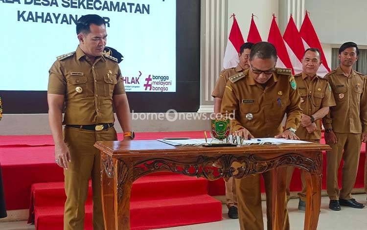 Pemkab Pulang Pisau Luncurkan Hapakat Mobile Perkuat Kolaborasi Perpajakan Daerah