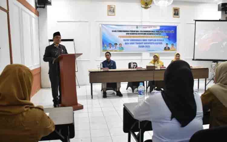 Sekda Kapuas Buka Rakor Data Terpilah Gender dan Anak, Tekankan Pentingnya Basis Data Akurat