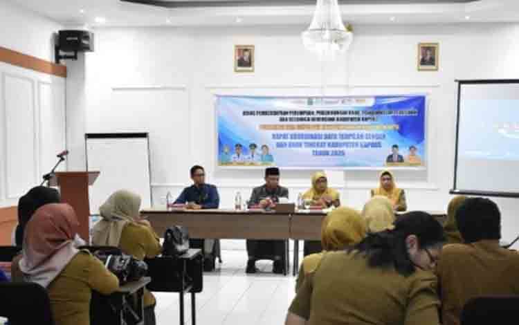 Kepala DP3APPKB Kapuas: Data Terpilah Kunci Kebijakan Inklusif dan Tepat Sasaran