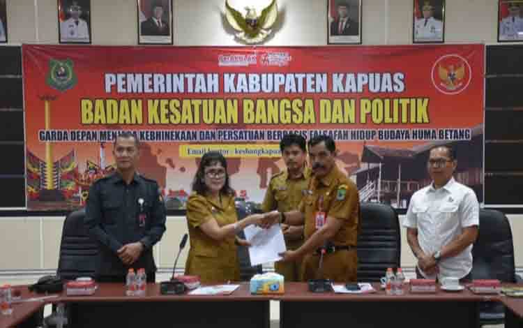 Pemkab Kapuas Gelar Sosialisasi Pokja Pendidikan Politik Terpadu, Perkuat Demokrasi Daerah