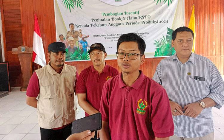 Pekebun Sawit di Lamandau Raih Sertifikat RSPO dan ISPO